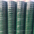 Good anti-corrosion 1x1 light green pvc coated welded wire mesh roll